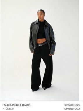 Falco Black Wide-Leg Jeans - Women
